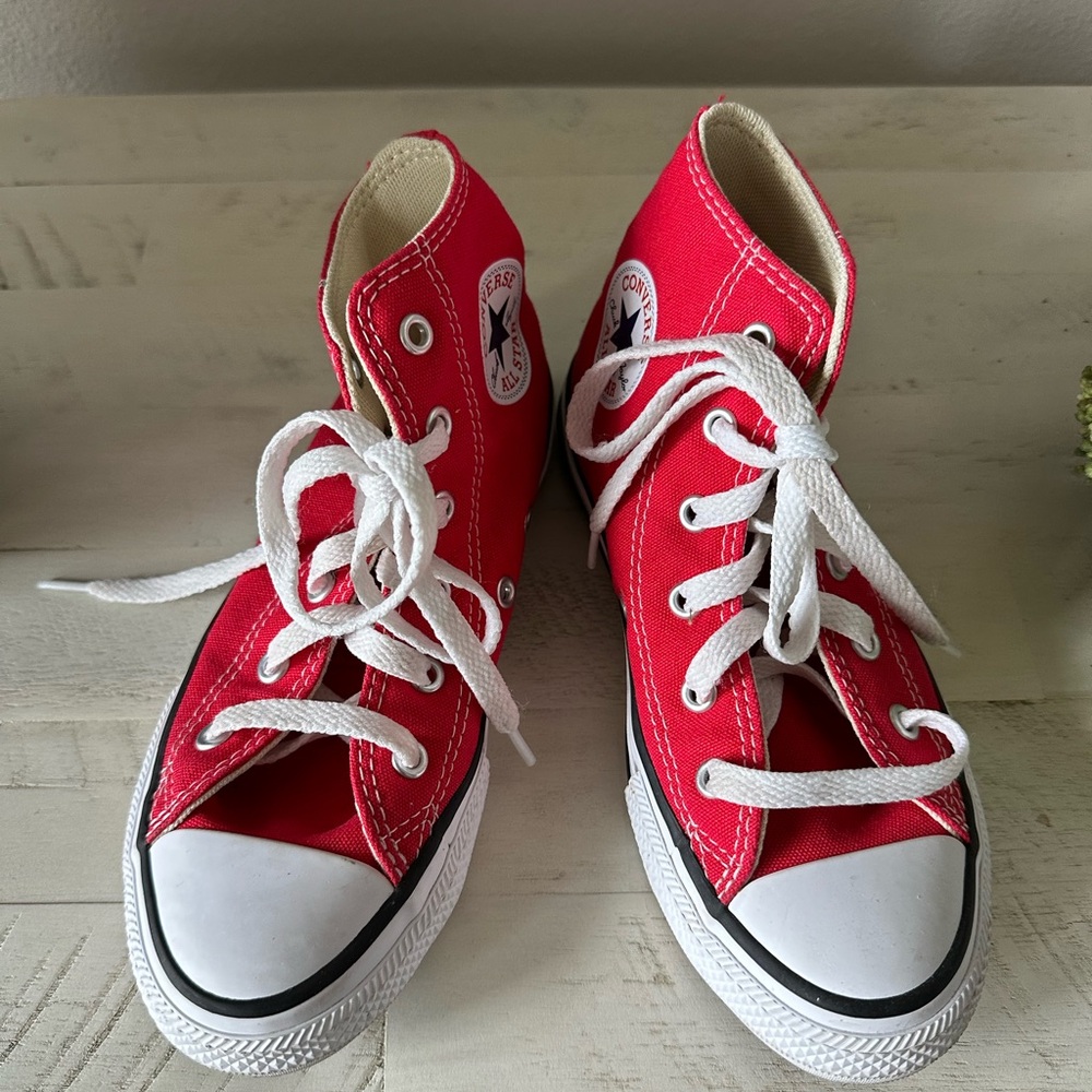 Converse Kids Red Sneakers